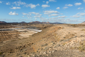 Salt works of Janubio, Lanzarote, Canary Islands