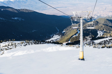 chair lift for skiing