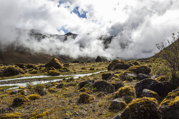 Collanes Valley in El Altar volcano Sangay National Park