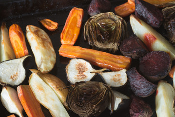 healthy baked vegetables