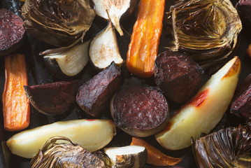 healthy baked vegetables