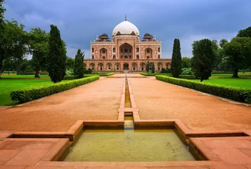 Fotobehang Humayun's tomb in New Delhi, India © Boris Stroujko