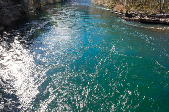 Upper McKenzie River In Oregon