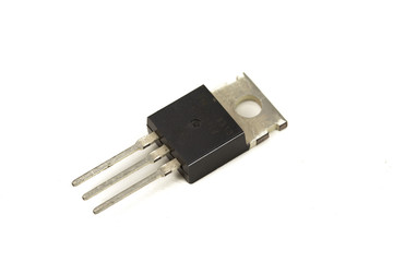 power transistors on a white background