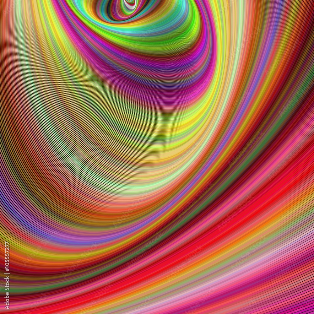 Aufkleber illusion - abstract computer generated background