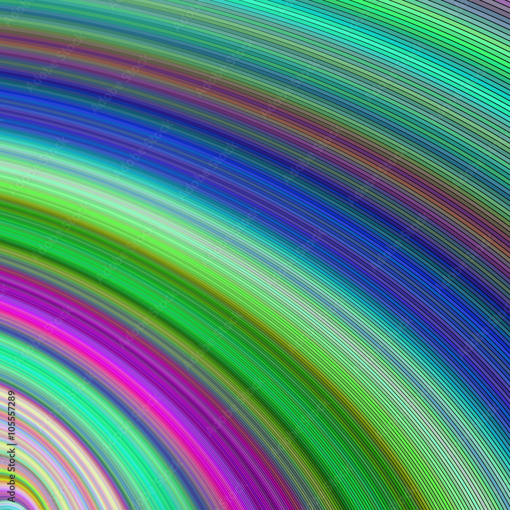 Poster fast colors - abstract computer generated art