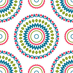 Vintage universal different seamless eastern patterns (tiling). Endless texture can be used for wallpaper, pattern fill, web page background, surface textures clothes. Retro geometric ornament.