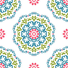Vintage universal different seamless eastern patterns (tiling). Endless texture can be used for wallpaper, pattern fill, web page background, surface textures clothes. Retro geometric ornament.
