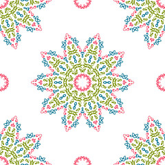 Vintage universal different seamless eastern patterns (tiling). Endless texture can be used for wallpaper, pattern fill, web page background, surface textures clothes. Retro geometric ornament.