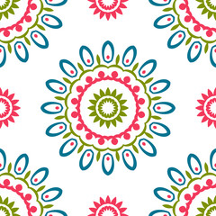 Vintage universal different seamless eastern patterns (tiling). Endless texture can be used for wallpaper, pattern fill, web page background, surface textures clothes. Retro geometric ornament.