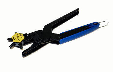 Obraz premium Lochzange zum Löcher stanzen, isoliert