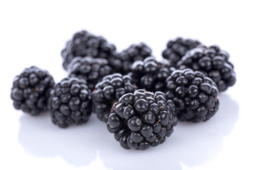 Fresh blackberries