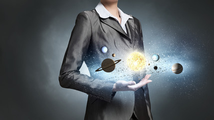 Solar sytem and planets of universe