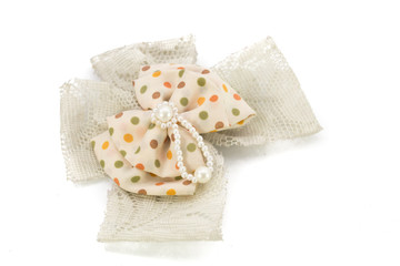 bow. Ribbon. Isolated on white