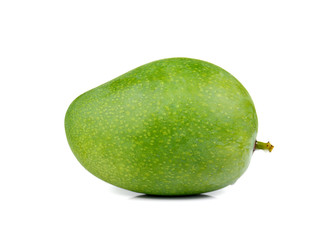 Mango sour on white background.