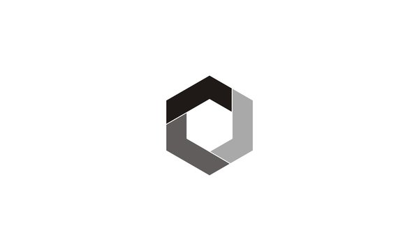 Hexagon Logo Stock Images