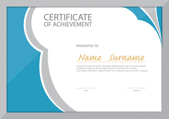 certificate template,diploma layout,A4 size ,vector