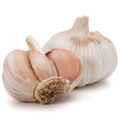 Garlic bulb isolated on white background cutout