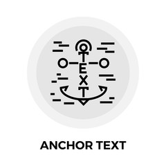 Anchor Text Icon