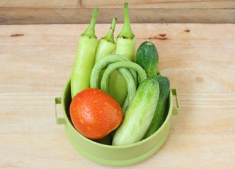 vegetables in bowl