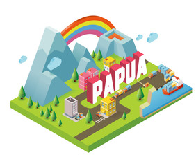 Papua is one of  beautiful city to visit