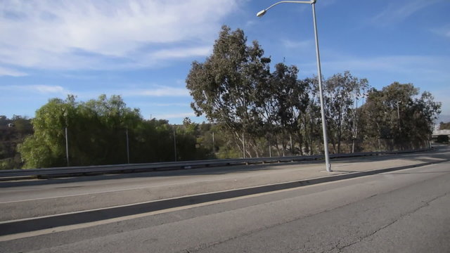 Driving Plates Multi Angle Freeway 09 CAM4 3QR La Cienega Highway Los Angeles