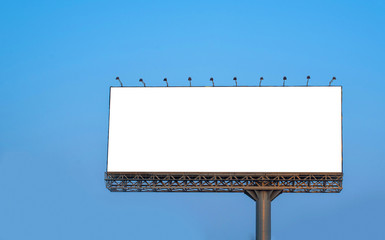 Obraz premium Blank billboard for new advertisement