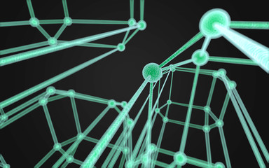 Science Molecule DNA Model Structure