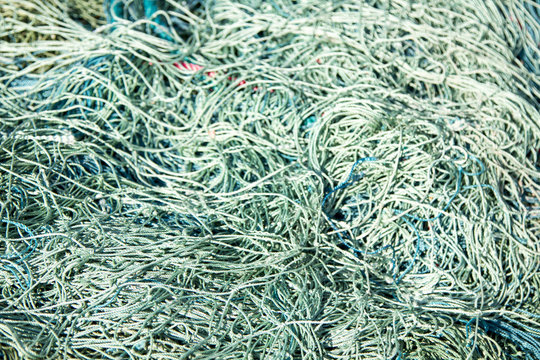 fishing net, close up