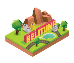 Belitung is one of  beautiful city to visit
