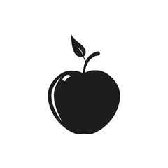 Vector illustration of apple isolated on white background