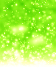 Glittering green background