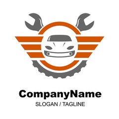 Car tune up logo icon Vector