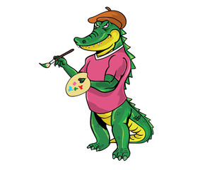 Crocodile - Painter