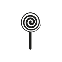 lollipop sign icon vector illustration isolated