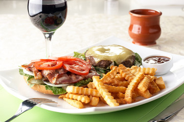 food restaurant table setting