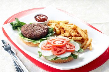 food restaurant table setting