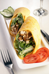 food restaurant table setting