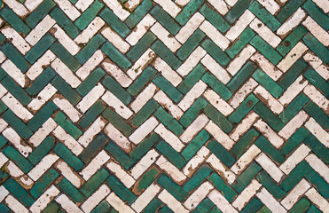 moroccan vintage tile background