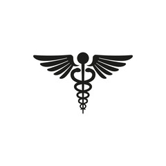 Simple black Medical symbol style