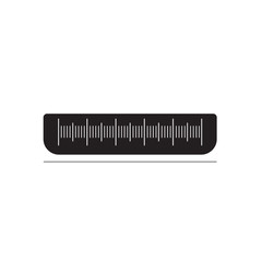 ruler icon, ruler symbol flat minimal design element