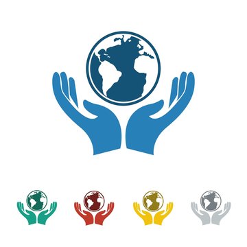 Charity logo icon Vector