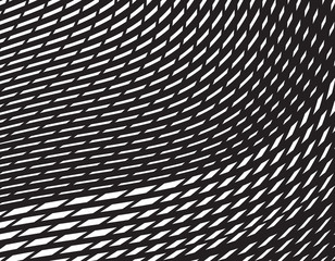 optical art background black and white vector