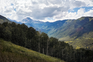 Fototapeta premium Rocky Mountains near Aspen, Colorado. USA.