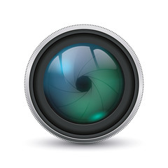camera photo lens with shutter