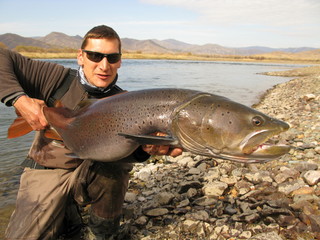 Fishing - taimen fishing in Mongolia