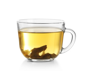 Cup of tea isolated on white