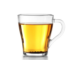 Cup of tea isolated on white