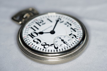 Vintage railroad pocket watch