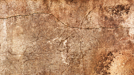 Old cracked wall background